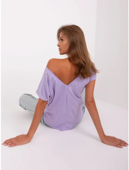 T shirt RV TS model 18848050 jasny fioletowy - FPrice