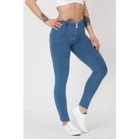 Dámské džíny Mid Waist Light Blue model 21230637  Jeans Gemini - BOOST