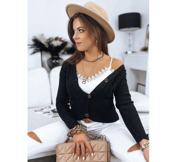 Dámský svetr černý Dstreet model 21967040 - FashionStreet
