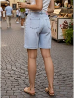 Dámské ležérní modré džínové šortky FashionStreet SY0498