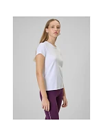 Dámské hladké tričko slim model 22193673 dámské - 4F
