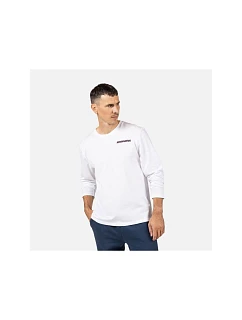 Pánské tričko ROSSIGNOL Long Sleeve Tee, bílé