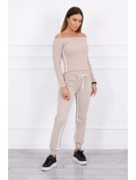 Sada s dvojitými pruhy model 18743016 - K-Fashion Sada s dvojitými pruhy model 18743016 - K-Fashion