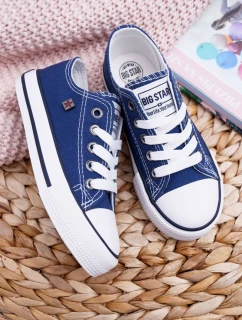 Dětská Obuv Tenisky Big Star FF374202 Tmavě Modré