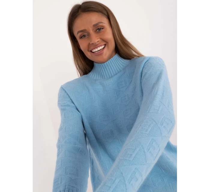 Jumper AT SW model 21326971 modrý - FPrice