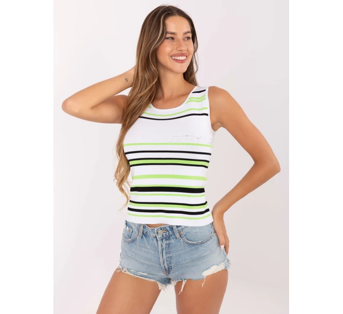 Dámský top AT TP 5038.28P bílý a zelený Dámský top AT TP 5038.28P bílý a zelený