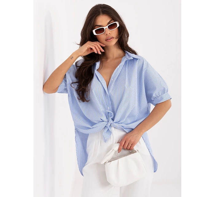 Koszula IT KS model 22122054 biało niebieski - FPrice