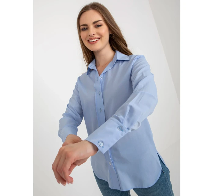 Košile LK KS 508148.12P světle modrá