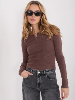 Bluzka WT BZ  brązowy model 21875522 - FPrice