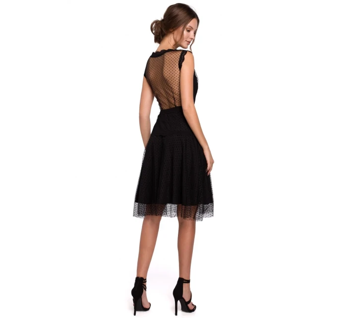 Dámské šaty K030 Černá - Makover