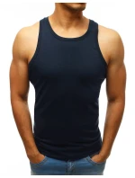 Pánské tílko bez potisku tmavě modré Dstreet model 21962191 - FashionStreet