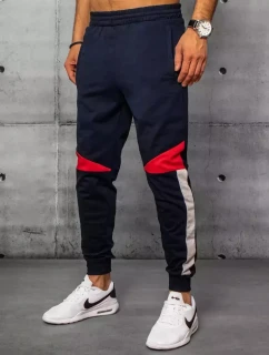 FashionStreet pánské tmavě modré tepláky UX3240