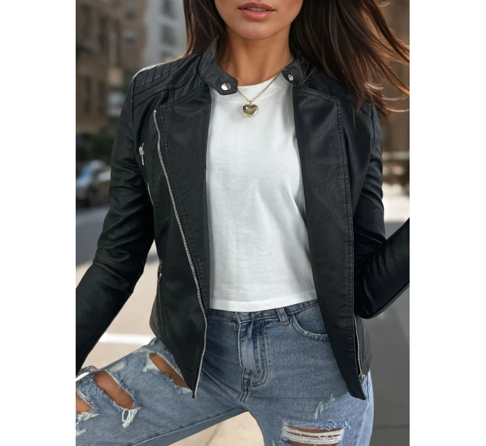 Dámská bunda PIRMA černá FashionStreet TY3454 Dámská bunda PIRMA černá FashionStreet TY3454