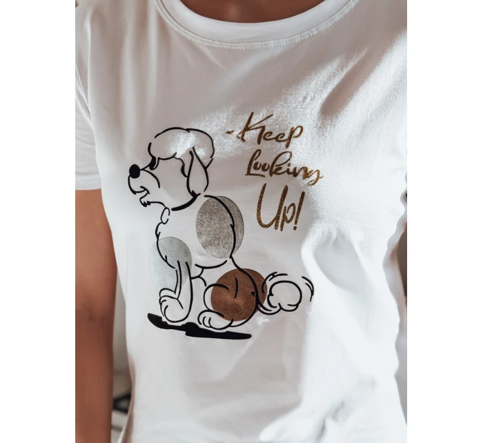 Dámské tričko s bílé Dstreet model 21984251 - FashionStreet