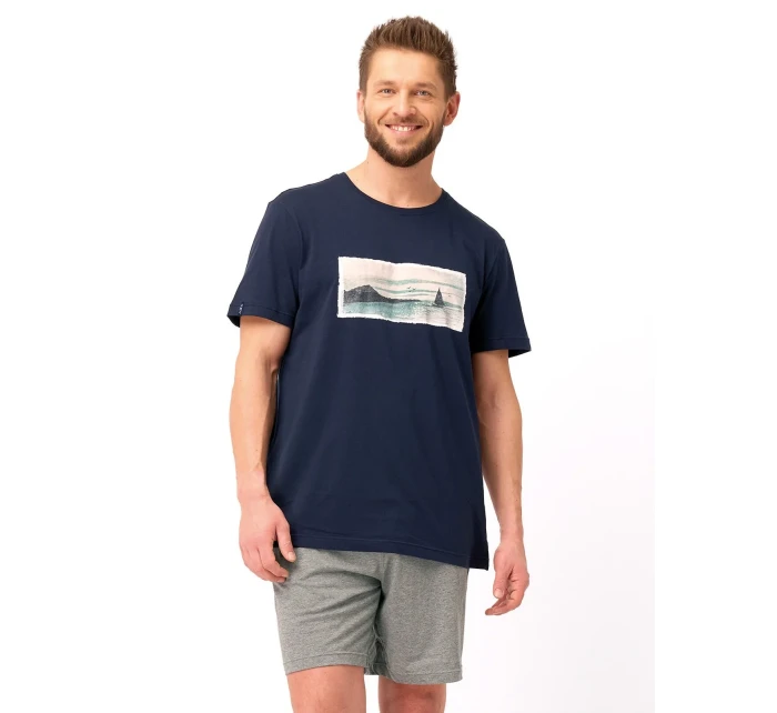 Pánské pyžamo MNS model 20874715 B25 kr/r M2XL - Key Pánské pyžamo MNS model 20874715 B25 kr/r M2XL - Key