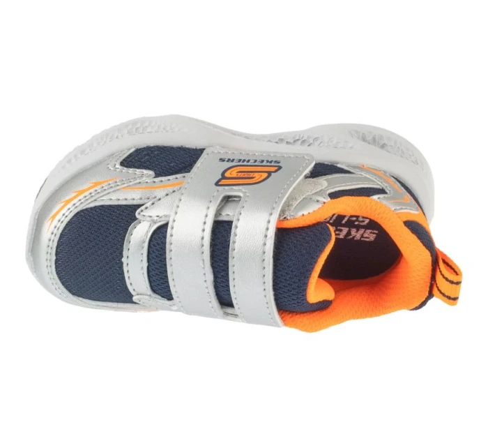 Skechers Meteor-Lights - Glow Spike 401498N-SLOR Silver 22 Skechers Meteor-Lights - Glow Spike 401498N-SLOR Silver 22