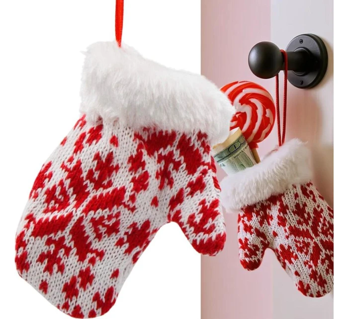 DÁRKOVÁ VISAČKA 12CM BÍLÁ