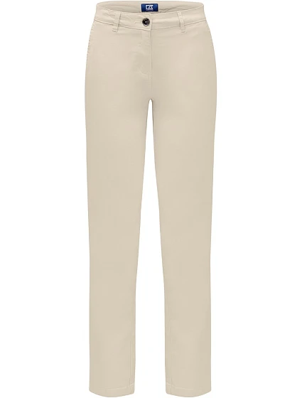 Cutter & Buck Edgemont Chinos Women Dámské chino kalhoty 68.6421 beige Cutter & Buck Edgemont Chinos Women Dámské chino kalhoty 68.6421 beige