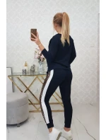 Sada s leopardím potiskem v námořnické modři Sada s leopardím potiskem v námořnické modři