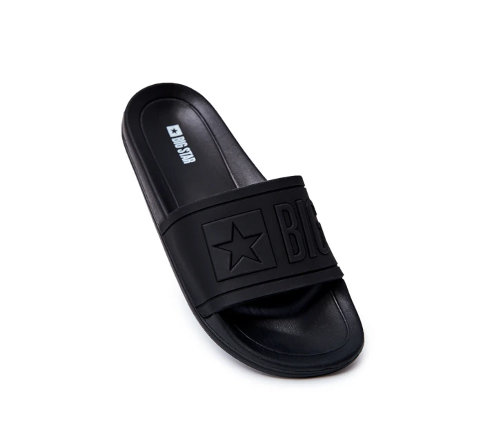 Pánské Klasické Nazouváky Big Star Černé DD174690