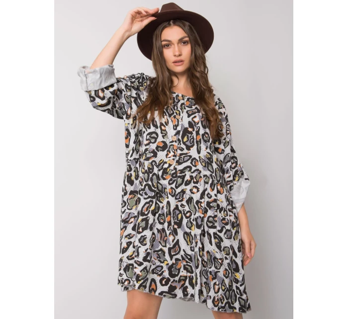 Šaty DHJ SK 21464.99 světle šedá