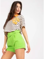 DHJ šortky SN 15776.01P světle zelená