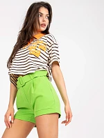 DHJ šortky SN 15776.01P světle zelená