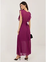 Šaty IT SK 13166.60 tmavě fialové Šaty IT SK 13166.60 tmavě fialové