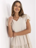 Šaty WN SK 842.01P světle béžová