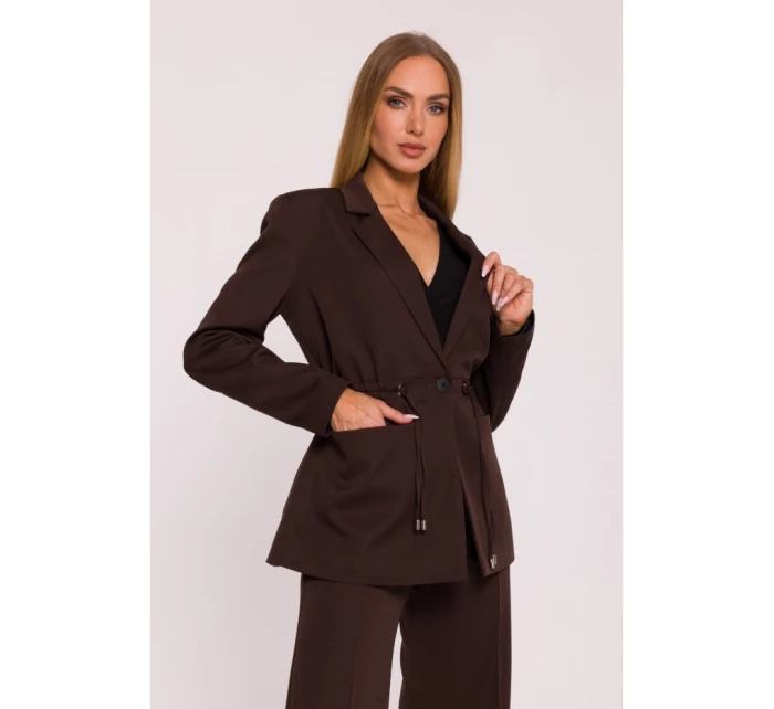 Blejzr se v pase hnědý model 21295960 - Moe Blejzr se v pase hnědý model 21295960 - Moe