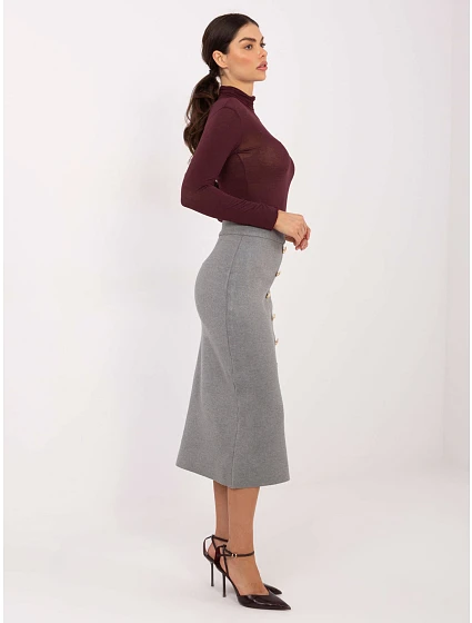 Dámská sukně PM SD model 21915140 šedá - FPrice