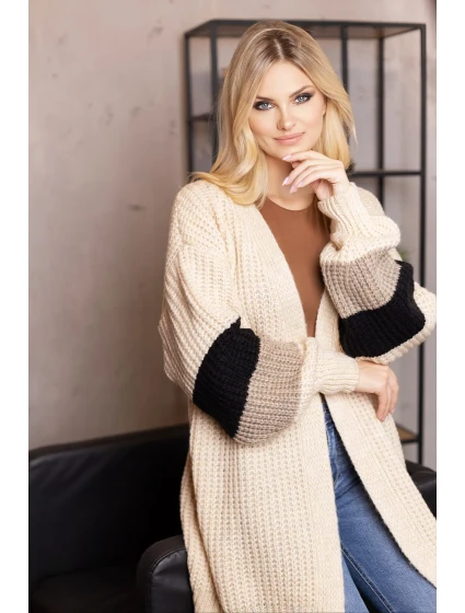 Svetr na zapínání  model 188773 PeeKaBoo