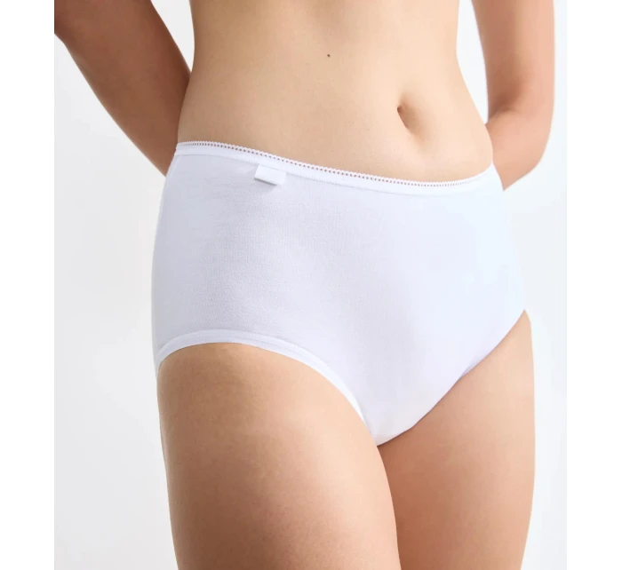 Dámské kalhotky Sloggi 24/7 Cotton Midi C3P bílé Dámské kalhotky Sloggi 24/7 Cotton Midi C3P bílé