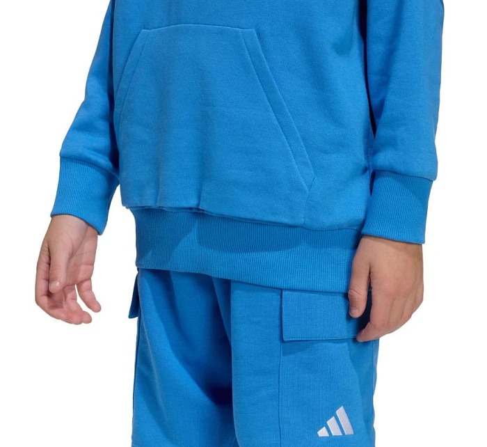 Dětská mikina Essentials s kapucí modrá model 22119445 - ADIDAS