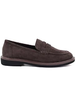 Dámské polobotky Lordsy z hnědého semiše, Vinceza 62335 Dámské polobotky Lordsy z hnědého semiše, Vinceza 62335