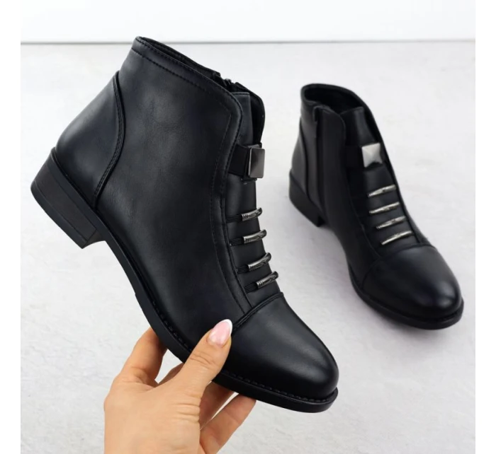 Dámské boty s černé model 22014901 - Sabatina