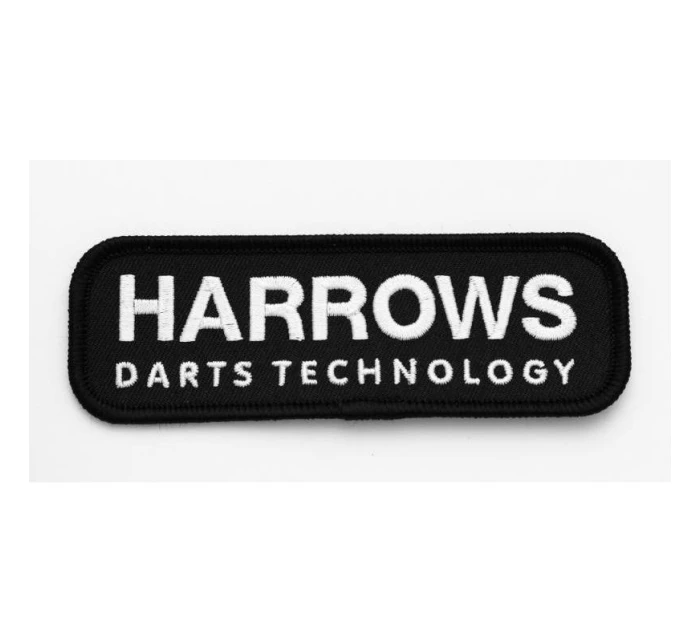 Vyšívaný odznak Harrows s nášivkou Vyšívaný odznak Harrows s nášivkou