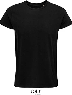 SOL'S Crusader Men Pánské tričko z bio bavlny 25.3582 deep black