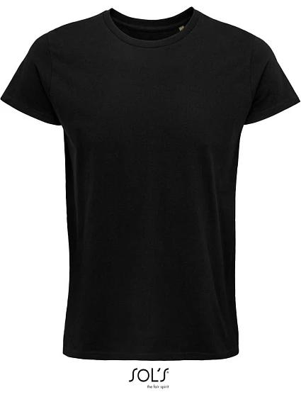 SOL'S Crusader Men Pánské tričko z bio bavlny 25.3582 deep black
