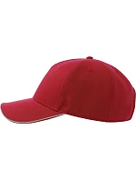5 panelová baseballová kšiltovka red model 22411164 - Atlantis Headwear