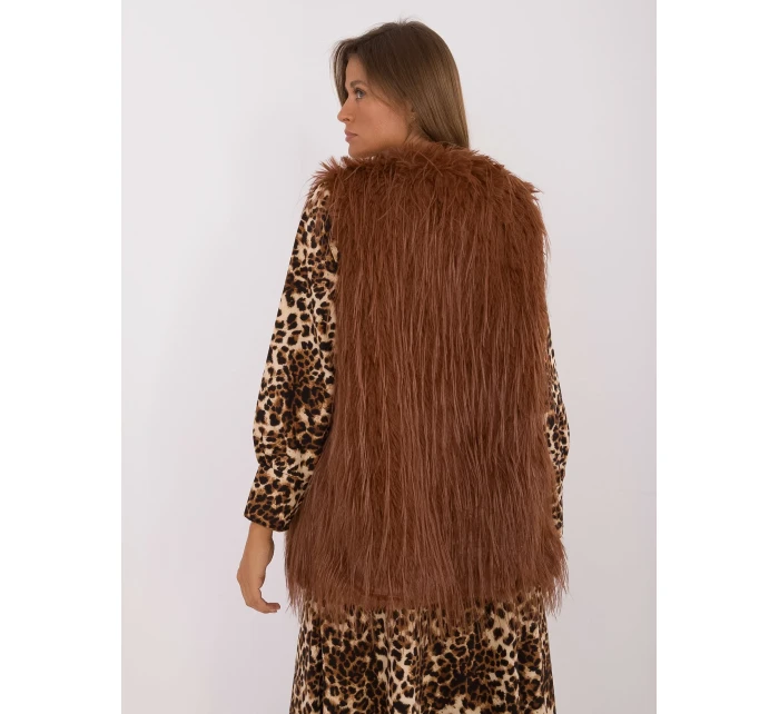 Kamizelka AT KZ  jasny brązowy model 20493337 - FPrice