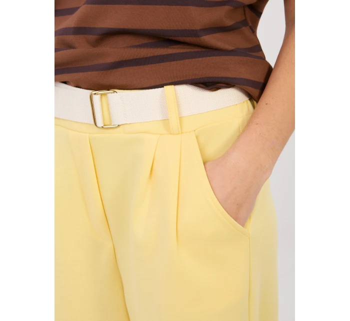 Kalhoty MI SP P6224.71 světle žluté Kalhoty MI SP P6224.71 světle žluté