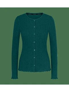 Versatile Rib Cardigan LSL - Green - TRIUMPH Green - TRIUMPH