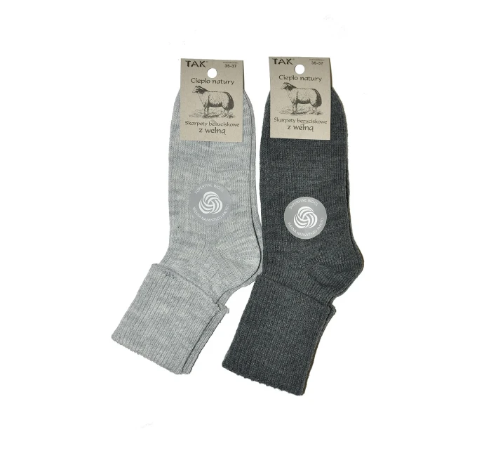 Dámské netlačící ponožky 3540 model 18783352 - Intenso Dámské netlačící ponožky 3540 model 18783352 - Intenso