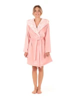 Flora krátký s kapucí Růžová model 20647537 - Vestis Flora krátký s kapucí Růžová model 20647537 - Vestis