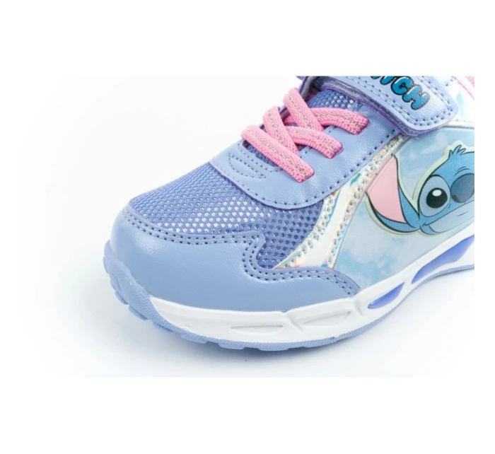 Leomil Stitch dětská sportovní obuv tenisky lehké suchý zip LED