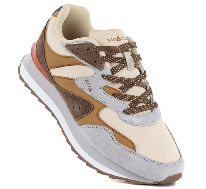 Dámské kožené polobotky hnědé McArthur MA253W