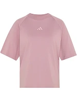 Dámské tričko adidas Kit Small Logo v pudrově růžové barvě KT0296 Dámské tričko adidas Kit Small Logo v pudrově růžové barvě KT0296