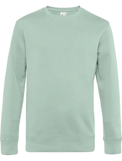 B&C KING Crew Neck_° Pánská mikina 01.U01K aqua green