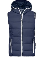 JN Dámská vesta 02. navy/white model 22495129 - Daiber JN Dámská vesta 02. navy/white model 22495129 - Daiber